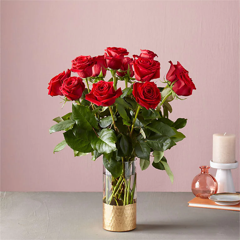 Classic Love Red Rose Bouquet – Nenas Florist